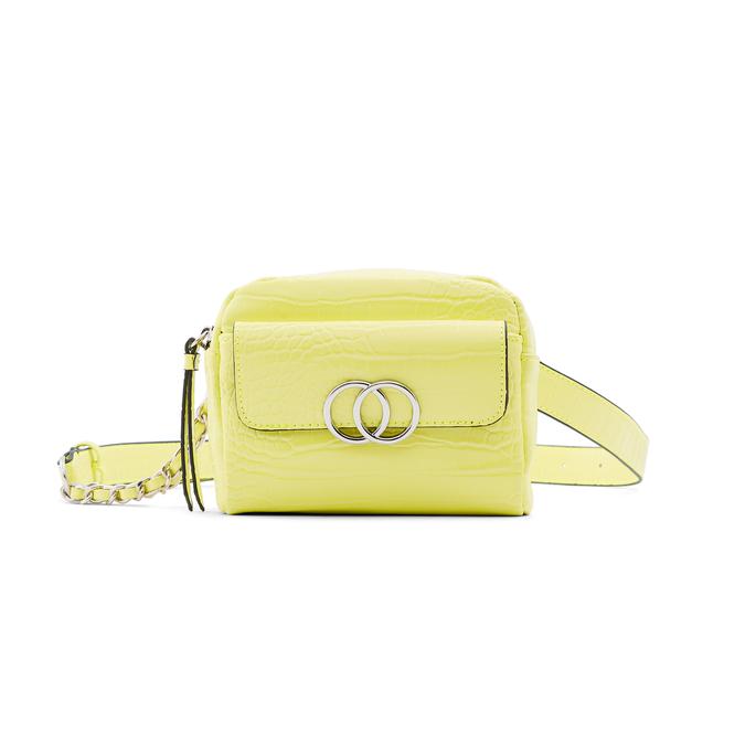 Workit Women's Bright Yellow Belt Bag image number 0