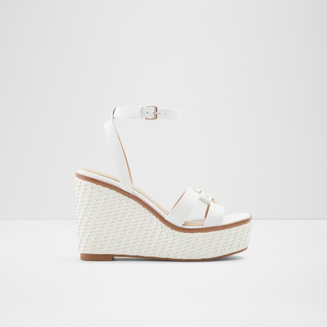 Onan Women's White Wedges image number 0