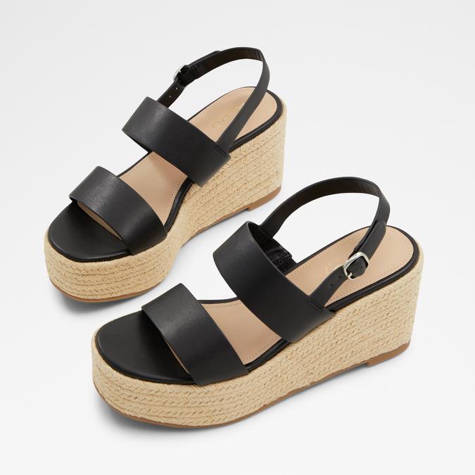 Keoni Women's Black Wedges image number 0