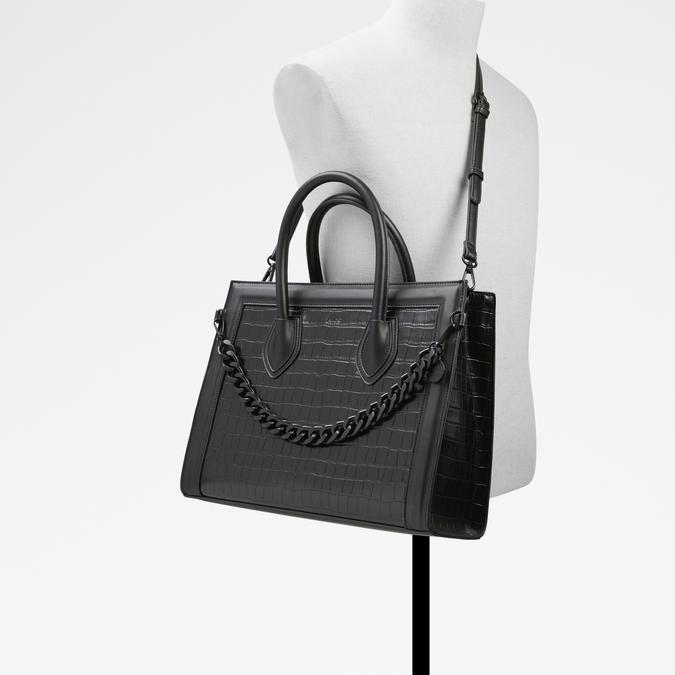 Aliz Women's Black Satchel image number 3