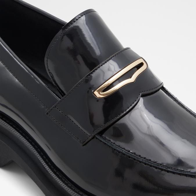Pierre Men's Black Dress Loafers image number 4