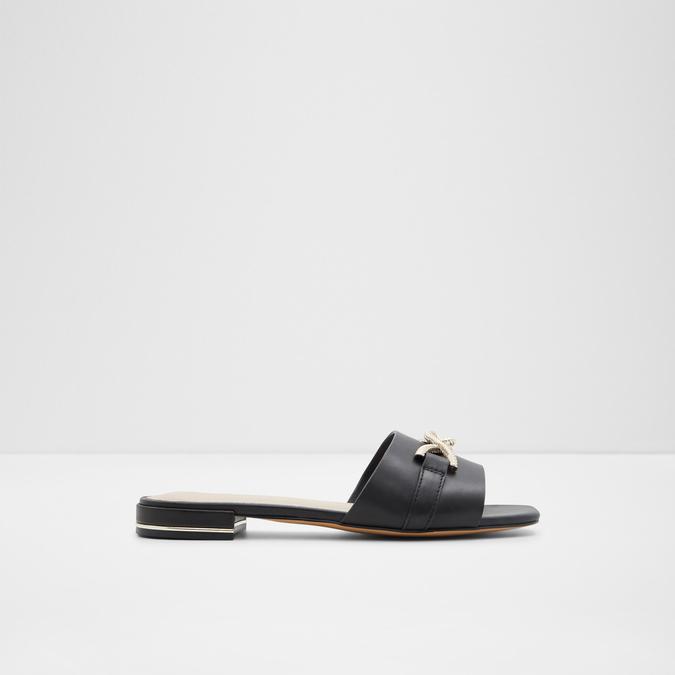 Hayhar Women's Black Flat Sandals