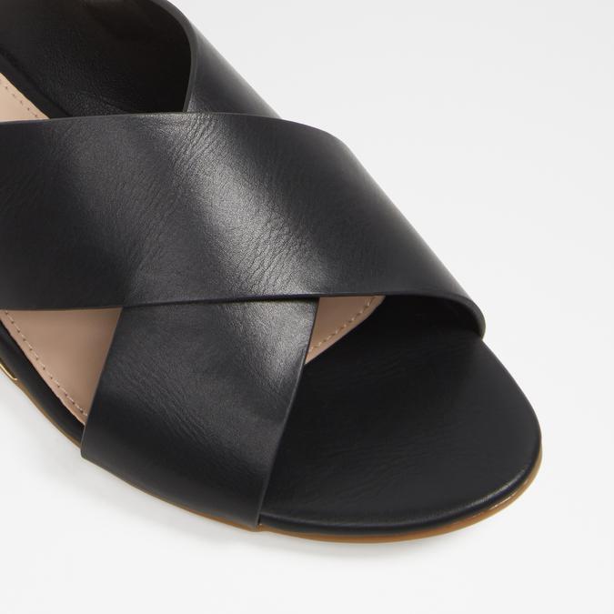Nydidda Women's Black Flat Sandals image number 3