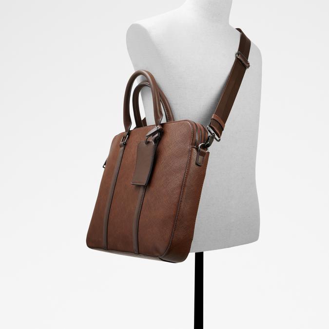 Tet Men's Dark Brown Laptop Bag image number 3