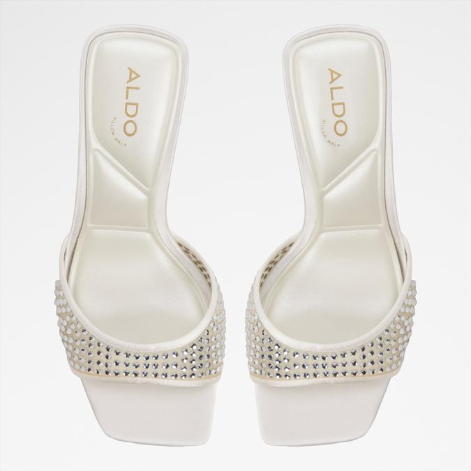 AGATHA-IN White Women Dress Sandals image number 5