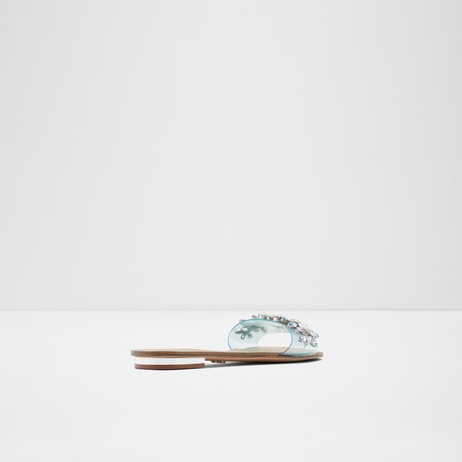 Curfew-Who Women's Light Blue Flat Sandals image number 1