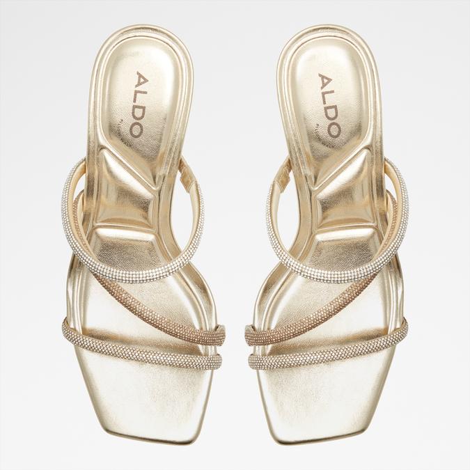 JEWELLA GOLD Women Dress Sandals image number 5