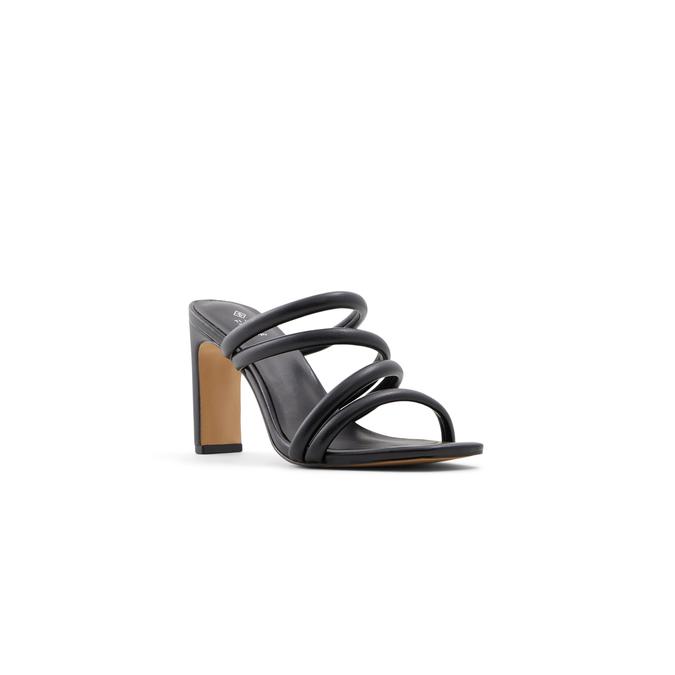 Cherie Women's Black Heeled Sandals image number 3