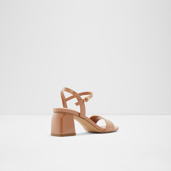 Gleawia Women's Light Brown Block Heel Sandal image number 2