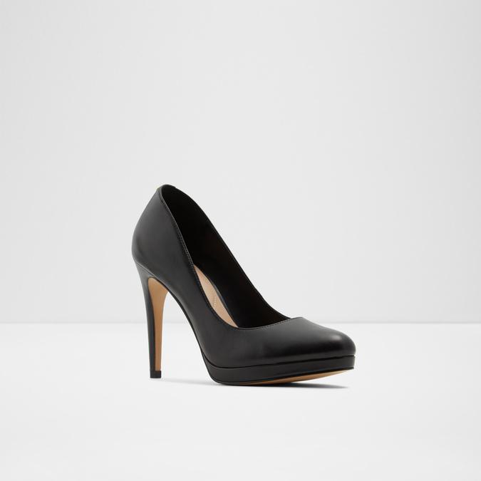 Ibaoni Women's Black Pumps image number 3