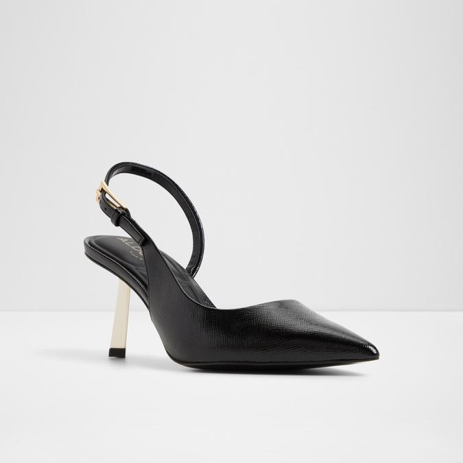 Jeanny-In Women's Black Pumps image number 4