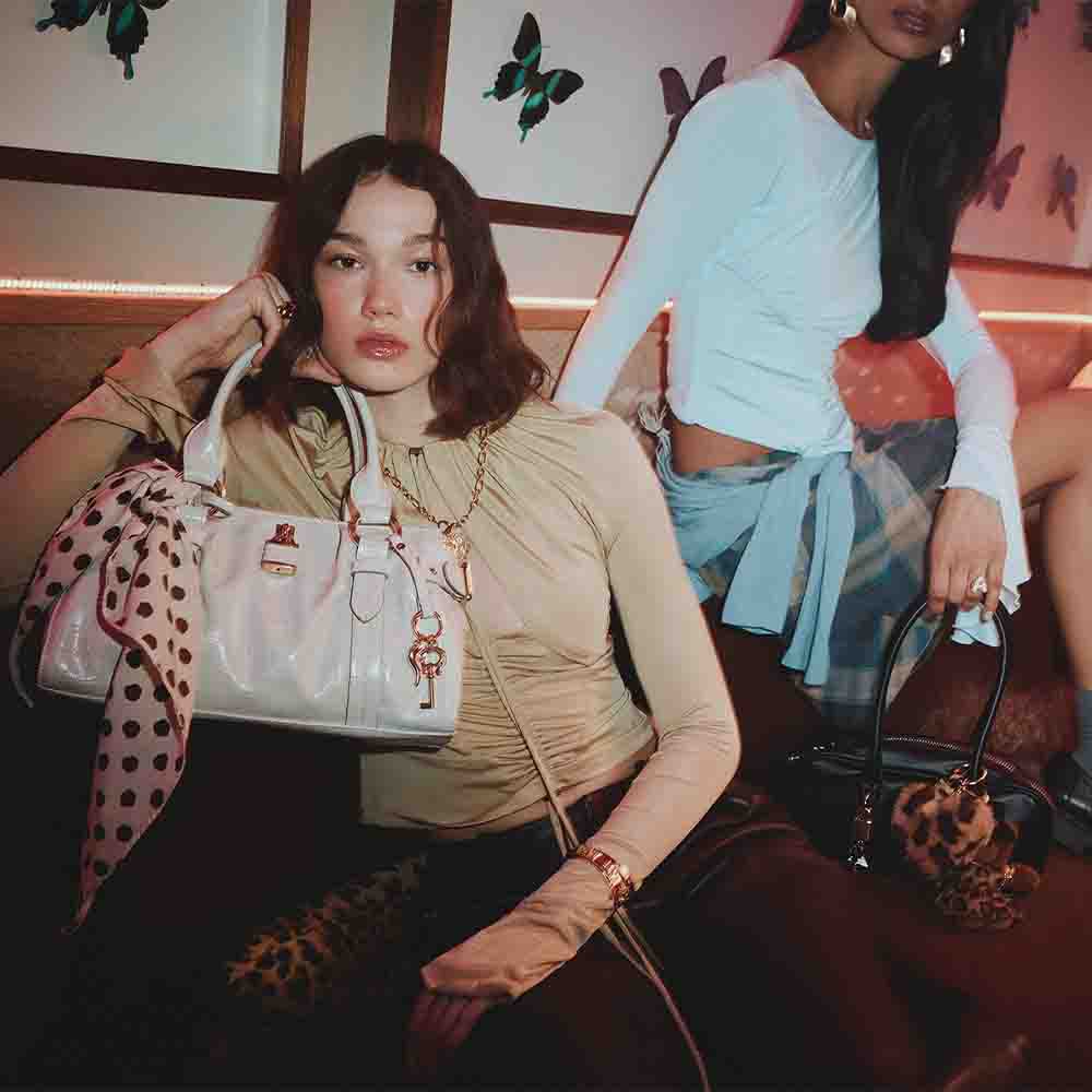 Alosa Women's White Satchel