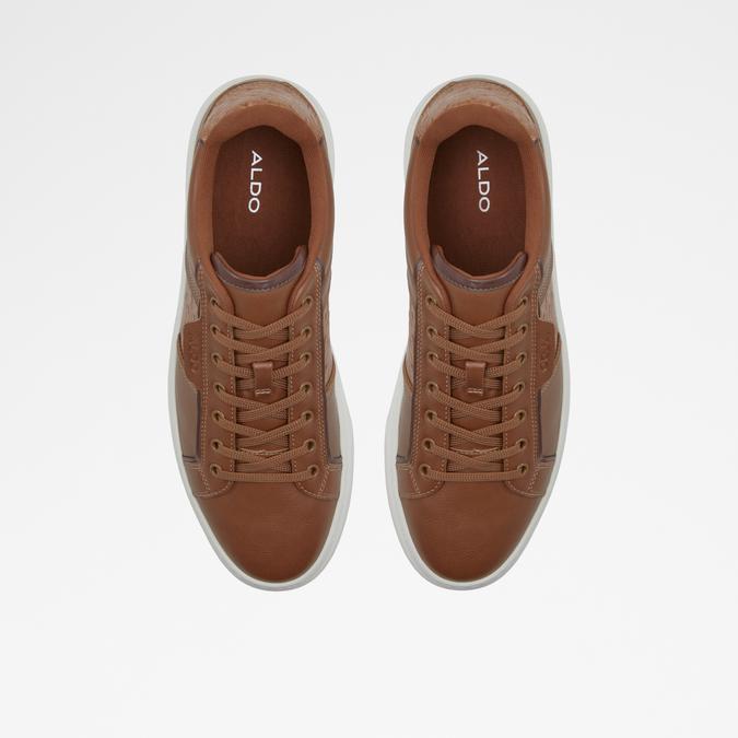 Courtline Men's Cognac Sneakers image number 1