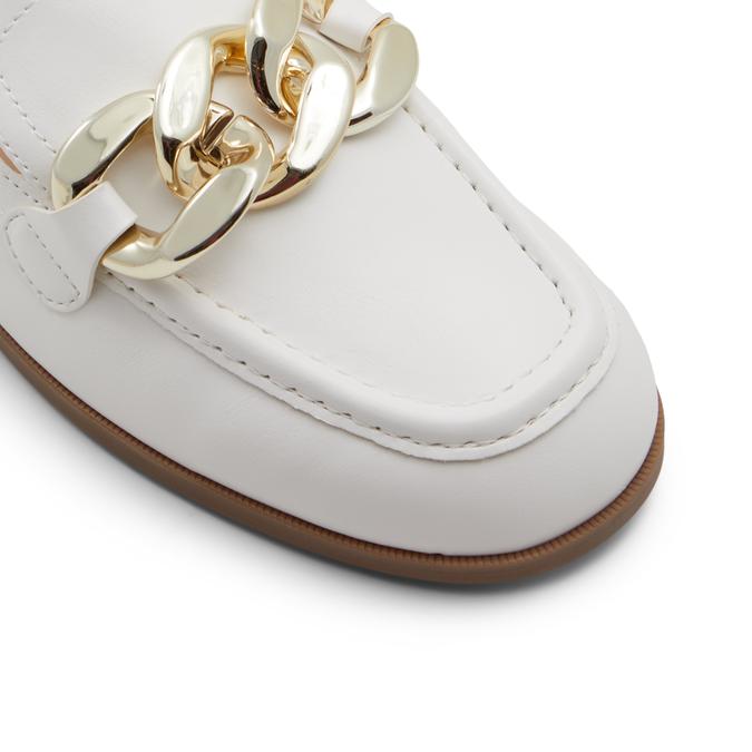 Chloeyy Women's White Mules image number 2