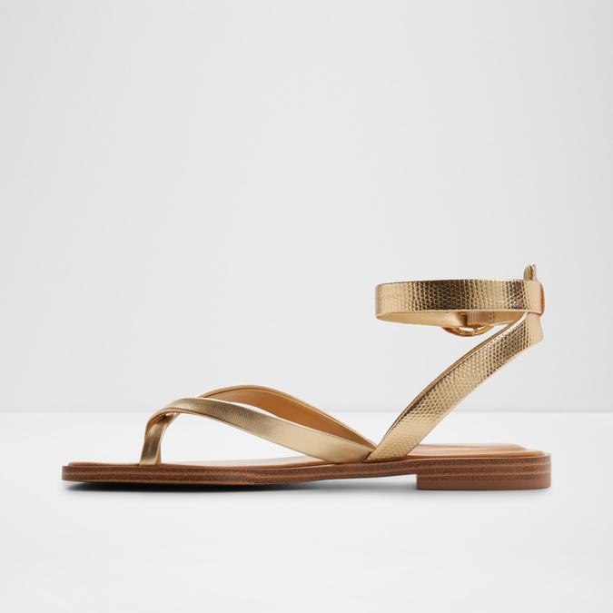 DARESSI Gold Women Flats image number 2