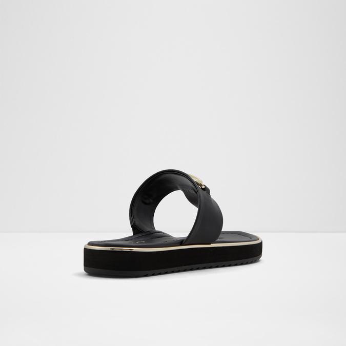 DEVERENA Black Women Sandals image number 1