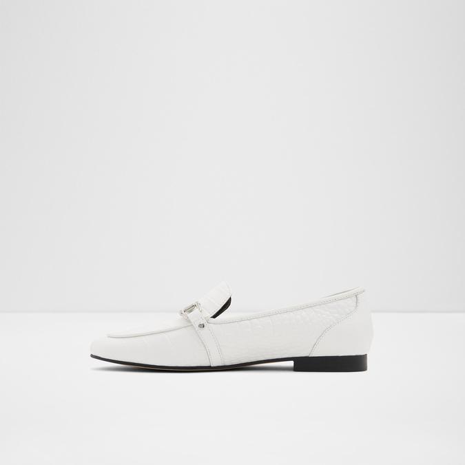 Astawia Women's White Loafers image number 2