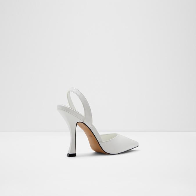 Zuella Women's White Pumps image number 2