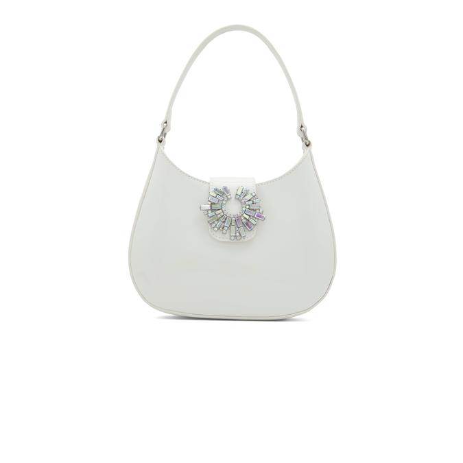 Delight in White Shoulder Bag