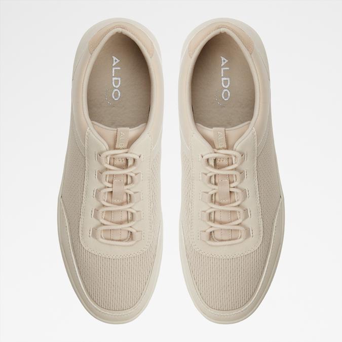 Zaviera-In Men's Beige Lace Up