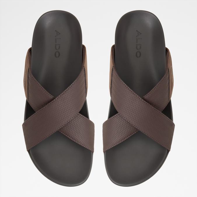 Kedona-In Men's Brown Strap Sandals