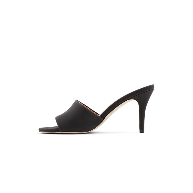 Tiadda Women's Black Heeled Sandals image number 2