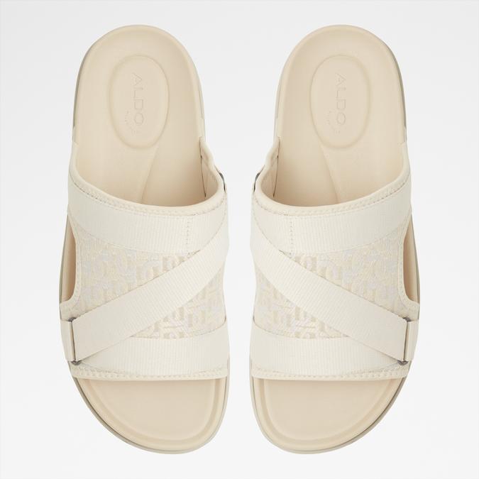 Deniels Men's Grey Single Strap Sandals image number 1