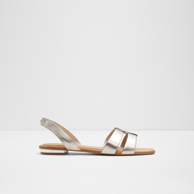 Balera Women's Silver Flat Sandals image number 0