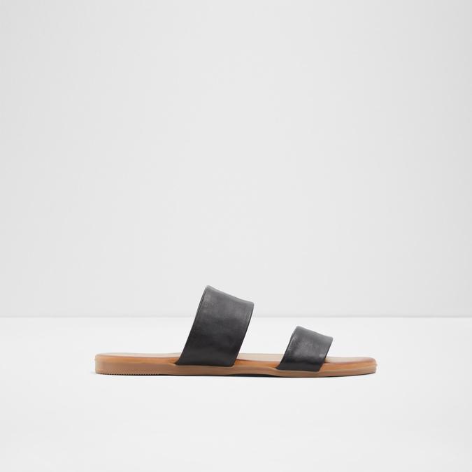 Eowydia Women's Black Flat Sandals