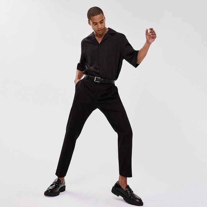 Bigthink Men's Black Dress Loafers image number 0