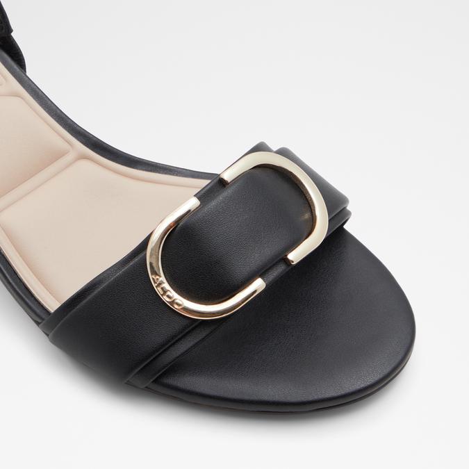 Lucilda Women's Black Block Heel image number 5