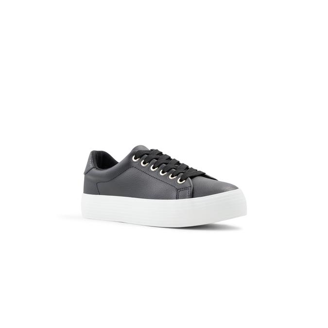 Violett Women's Black Sneakers image number 3