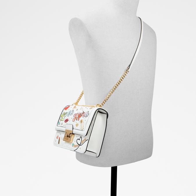 Funlove Women's White Crossbody image number 3