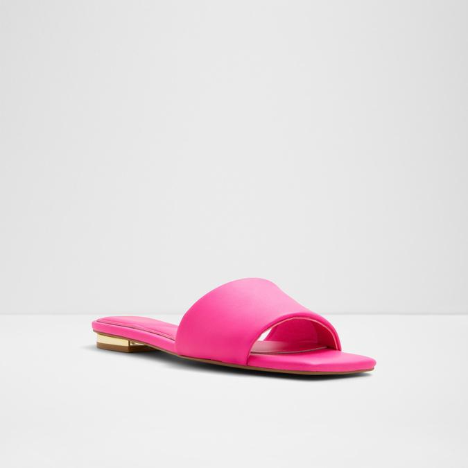 Bentariela Women's Pink Flat Sandals image number 4