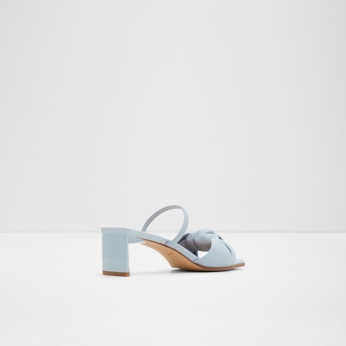 Wigoveth Women's Light Blue Block Heel Sandals image number 2