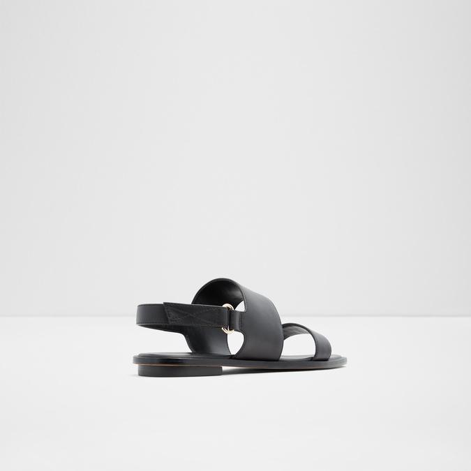 Sula Women's Black Flat Sandals image number 1