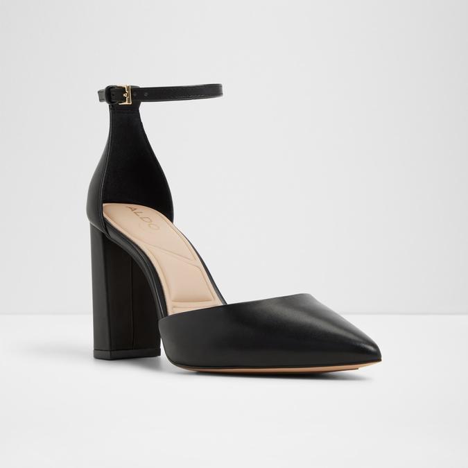 FAITH BLACK Women Block Heel Shoes image number 3