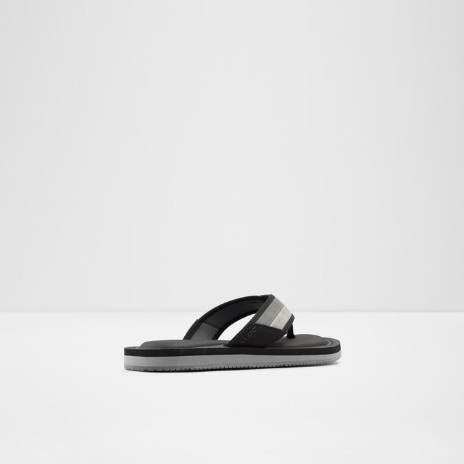 Herik Men's Black Thong Sandals image number 1