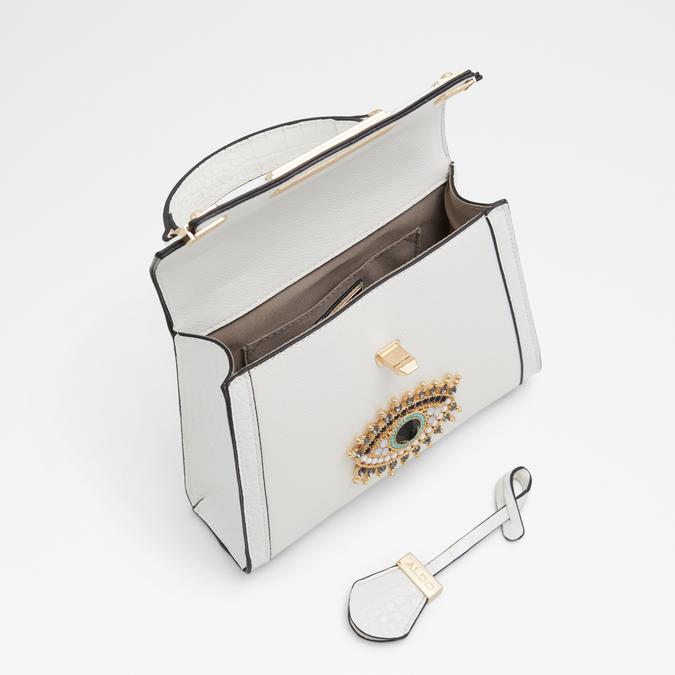 Javanany Women's White Top Handle image number 2