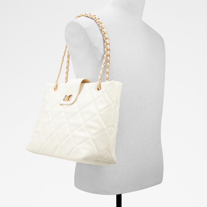Europus Women's White Satchel image number 3