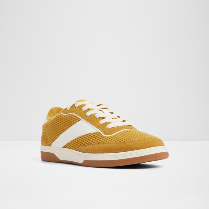 Ashwina-In Men's Yellow Low Top Sneakers image number 4