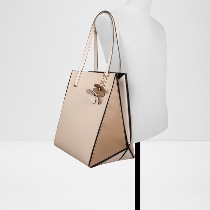 Largeprismatote Women's Beige Tote image number 3