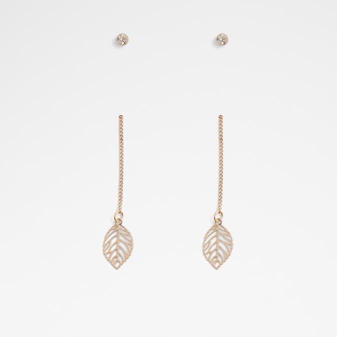 Glalirith Women's Clear On Gold Earrings image number 0