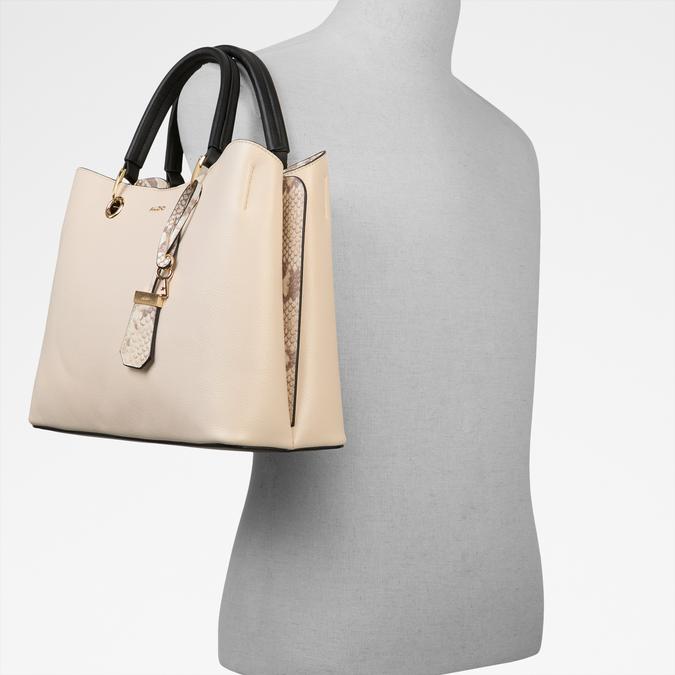 Eile Women's Beige Satchel image number 4