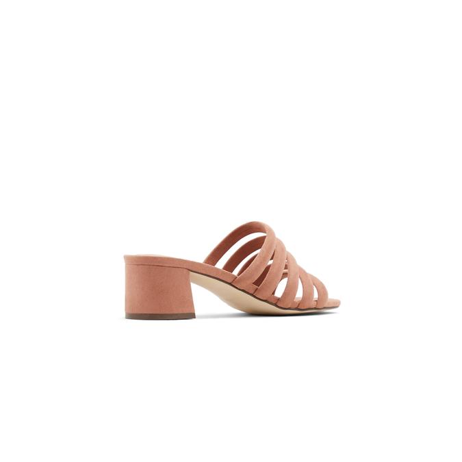 Varya Women's Dark Beige Heeled Sandals image number 1