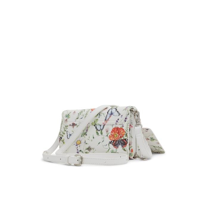 Valabena Women's White Cross Body image number 1