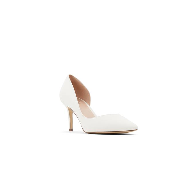 Sophiaa Women's White Heeled Shoes image number 3