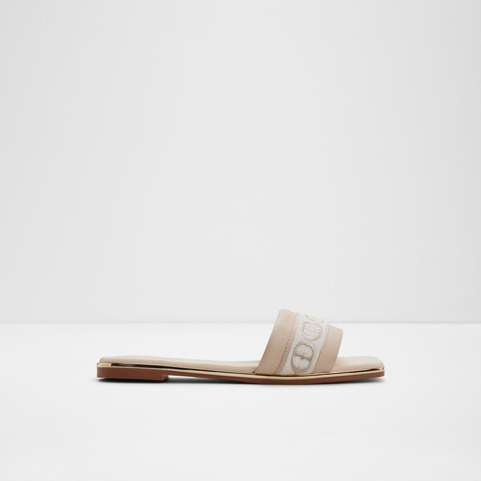Tendre-In Women's Beige Flat Sandals