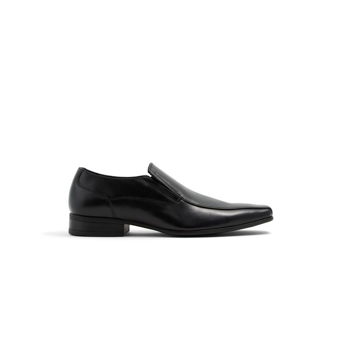 Ozan Men's Black Loafers image number 0