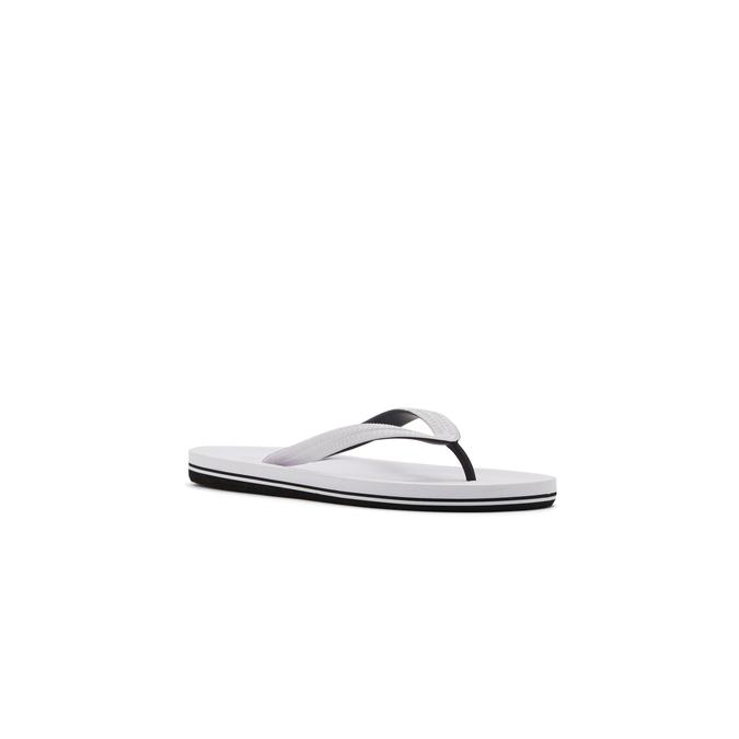 Groeneweg Men's White Sandals image number 3